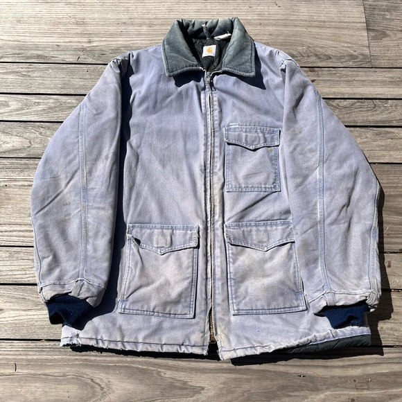 Vintage Mens Carhartt Quilt Lined Chore Jacket - Size XXL - Picture 5 of 9